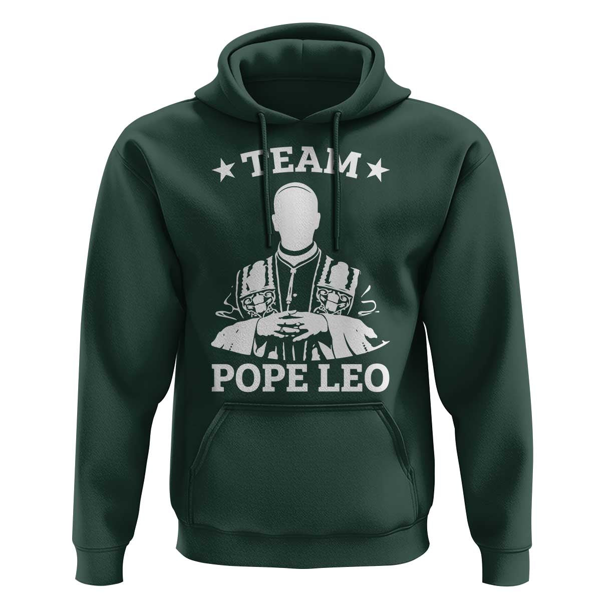 Team Pope Leo XIV Hoodie Vintage Catholic Faith Historical Religious Support