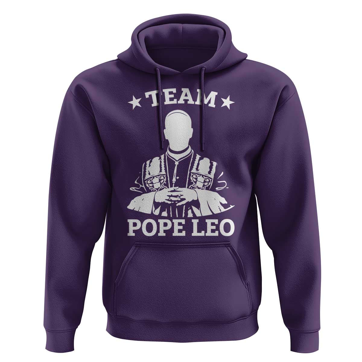 Team Pope Leo XIV Hoodie Vintage Catholic Faith Historical Religious Support
