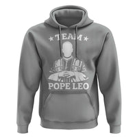 Team Pope Leo XIV Hoodie Vintage Catholic Faith Historical Religious Support