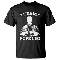 Team Pope Leo XIV T Shirt Vintage Catholic Faith Historical Religious Support