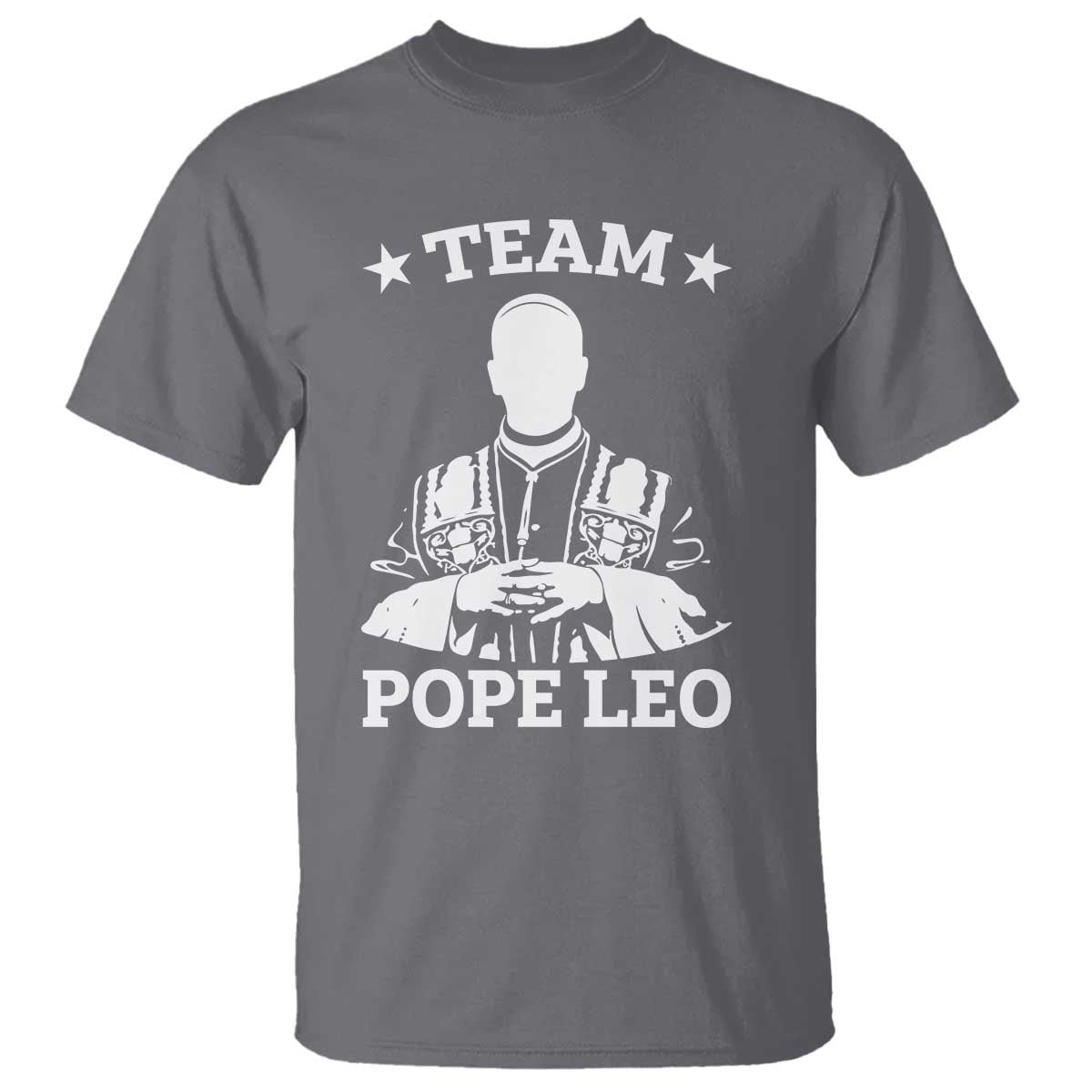 Team Pope Leo XIV T Shirt Vintage Catholic Faith Historical Religious Support