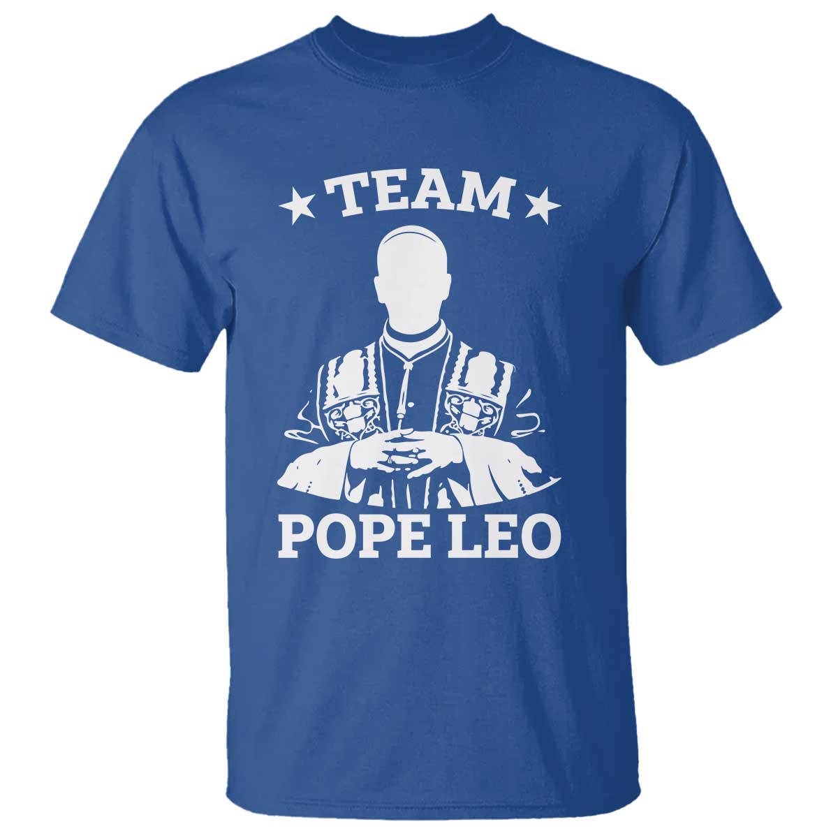 Team Pope Leo XIV T Shirt Vintage Catholic Faith Historical Religious Support
