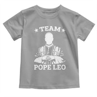 Team Pope Leo XIV Toddler T Shirt Vintage Catholic Faith Historical Religious Support