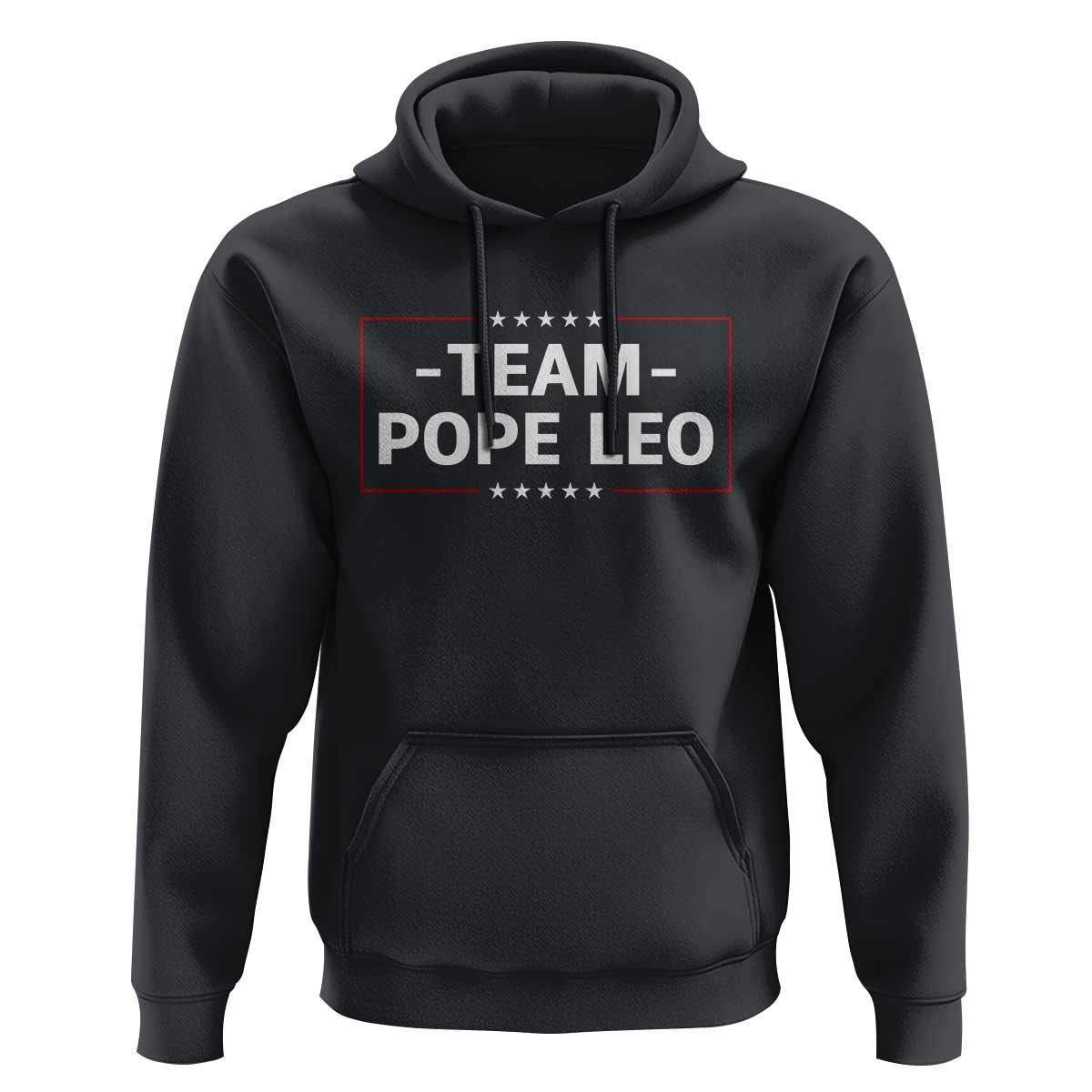 Team Pope Leo XIV Hoodie Catholic Pride Religious Faith Solidarity