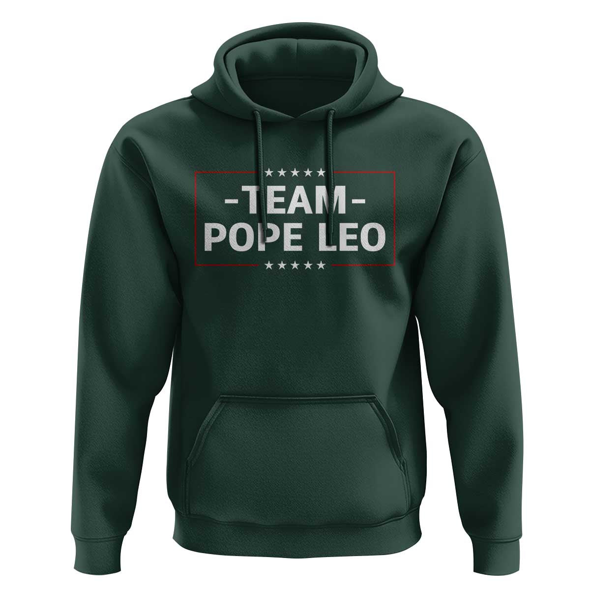 Team Pope Leo XIV Hoodie Catholic Pride Religious Faith Solidarity