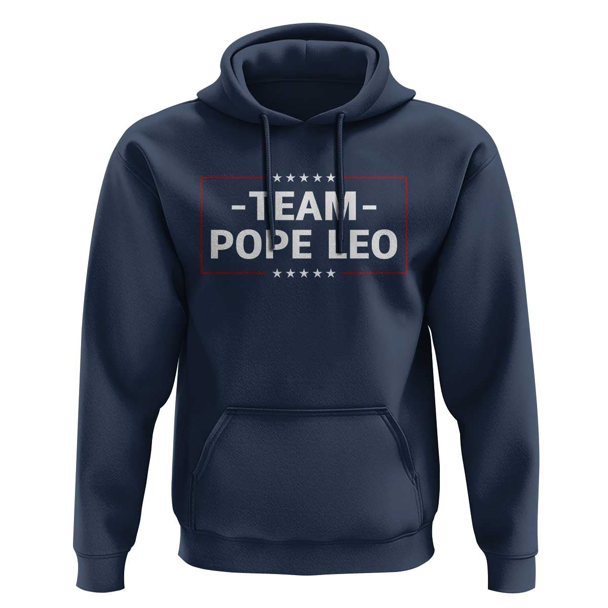 Team Pope Leo XIV Hoodie Catholic Pride Religious Faith Solidarity