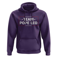 Team Pope Leo XIV Hoodie Catholic Pride Religious Faith Solidarity