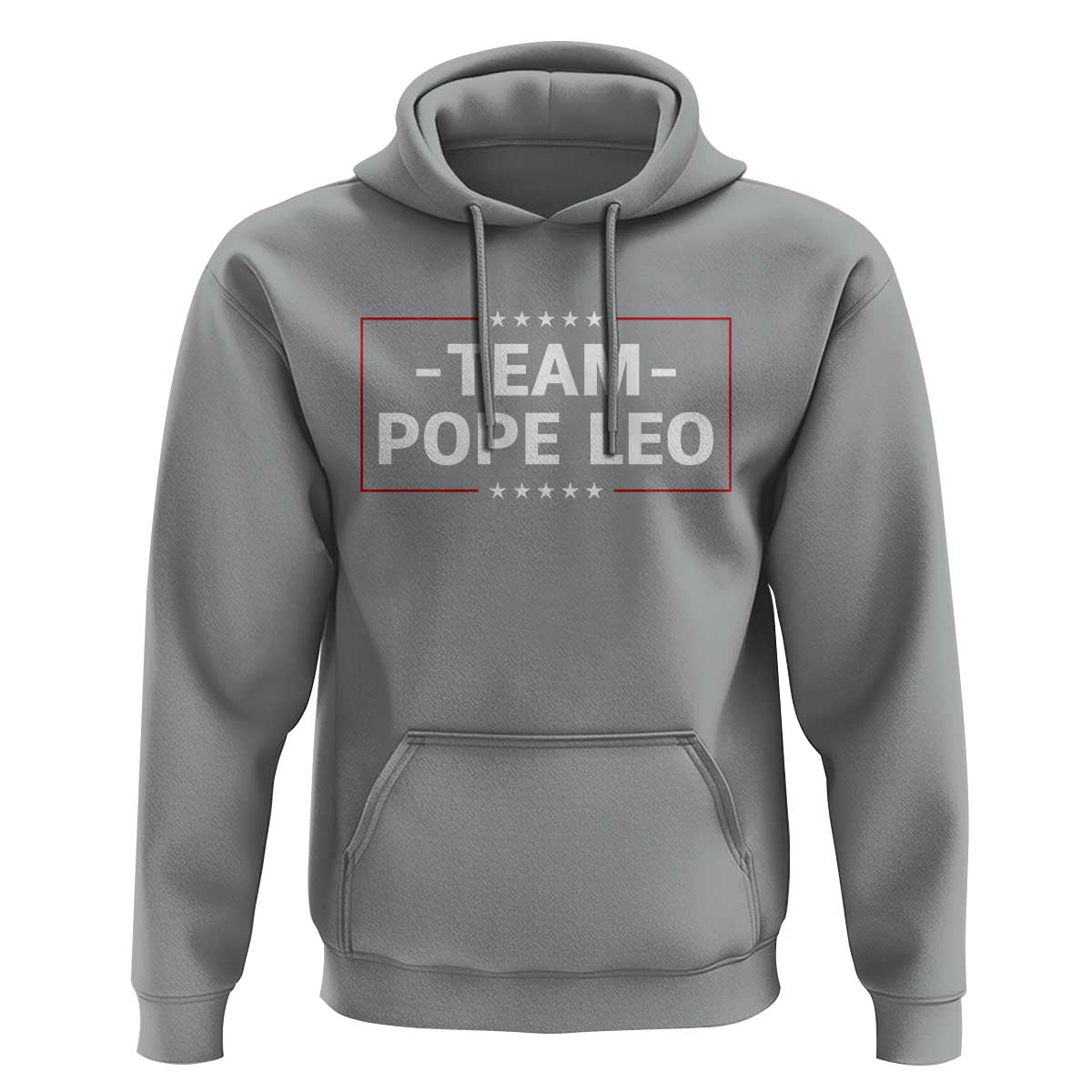 Team Pope Leo XIV Hoodie Catholic Pride Religious Faith Solidarity