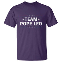 Team Pope Leo XIV T Shirt Catholic Pride Religious Faith Solidarity