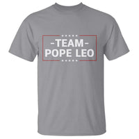 Team Pope Leo XIV T Shirt Catholic Pride Religious Faith Solidarity