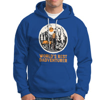 Camping Dad Hoodie World's Best Dadventure Dad Camping Outdoor Nature Lovers - Wonder Print Shop