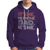 Funny Dad Hoodie Mens Fathers Day Its Me Hi I'm The Dad Its Me - Wonder Print Shop