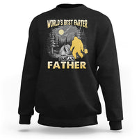 Funny Farter Sweatshirt Funny Father's Day World's Best Farter I Mean Father Bigfoot - Wonder Print Shop