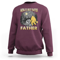 Funny Farter Sweatshirt Funny Father's Day World's Best Farter I Mean Father Bigfoot - Wonder Print Shop