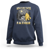 Funny Farter Sweatshirt Funny Father's Day World's Best Farter I Mean Father Bigfoot - Wonder Print Shop