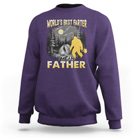 Funny Farter Sweatshirt Funny Father's Day World's Best Farter I Mean Father Bigfoot - Wonder Print Shop