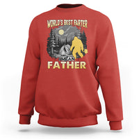 Funny Farter Sweatshirt Funny Father's Day World's Best Farter I Mean Father Bigfoot - Wonder Print Shop