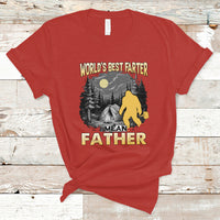 Funny Farter T Shirt Funny Father's Day World's Best Farter I Mean Father Bigfoot - Wonder Print Shop