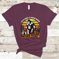 Dad Bod T Shirt It's Not A Dad Bod It's A Father Figure Funny Bigfoot Vintage - Wonder Print Shop