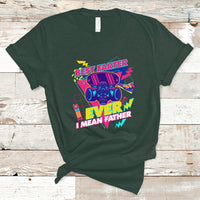 Funny Farter T Shirt Funny Best Farter Ever I Mean Father Gas Mask Retro 70s 80s - Wonder Print Shop