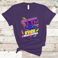 Funny Farter T Shirt Funny Best Farter Ever I Mean Father Gas Mask Retro 70s 80s - Wonder Print Shop