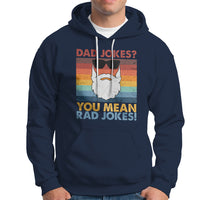Dad Joke Hoodie Dad Jokes I Think You Mean Rad Jokes Father's Day Vintage - Wonder Print Shop
