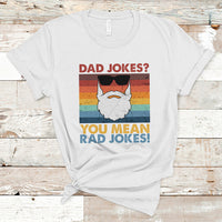 Dad Joke T Shirt Dad Jokes I Think You Mean Rad Jokes Father's Day Vintage - Wonder Print Shop