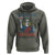 Funny 4th of July Statue of Liberty Cocktail Hoodie Retro Bitches Love Independence