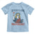 Funny 4th of July Statue of Liberty Cocktail Toddler T Shirt Retro Bitches Love Independence