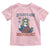 Funny 4th of July Statue of Liberty Cocktail Toddler T Shirt Retro Bitches Love Independence
