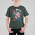 Red White And Bruh Fishing T Shirt For Kid Funny Patriotic Bass 4th Of July American Flag
