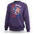 Red White And Bruh Fishing Sweatshirt Funny Patriotic Bass 4th Of July American Flag