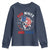 Red White And Bruh Fishing Youth Sweatshirt Funny Patriotic Bass 4th Of July American Flag