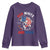 Red White And Bruh Fishing Youth Sweatshirt Funny Patriotic Bass 4th Of July American Flag