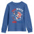 Red White And Bruh Fishing Youth Sweatshirt Funny Patriotic Bass 4th Of July American Flag