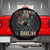 Retro Red White And Bruh Fishing Spare Tire Cover Funny Patriotic Bass 4th Of July