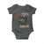 Retro Red White And Bruh Fishing Baby Onesie Funny Patriotic Bass 4th Of July