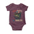 Retro Red White And Bruh Fishing Baby Onesie Funny Patriotic Bass 4th Of July