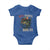 Retro Red White And Bruh Fishing Baby Onesie Funny Patriotic Bass 4th Of July