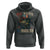 Retro Red White And Bruh Fishing Hoodie Funny Patriotic Bass 4th Of July