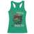 Retro Red White And Bruh Fishing Racerback Tank Top Funny Patriotic Bass 4th Of July
