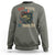Retro Red White And Bruh Fishing Sweatshirt Funny Patriotic Bass 4th Of July
