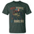 Retro Red White And Bruh Fishing T Shirt Funny Patriotic Bass 4th Of July