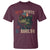 Retro Red White And Bruh Fishing T Shirt Funny Patriotic Bass 4th Of July