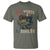 Retro Red White And Bruh Fishing T Shirt Funny Patriotic Bass 4th Of July