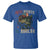 Retro Red White And Bruh Fishing T Shirt Funny Patriotic Bass 4th Of July