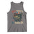 Retro Red White And Bruh Fishing Tank Top Funny Patriotic Bass 4th Of July