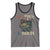 Retro Red White And Bruh Fishing Tank Top Funny Patriotic Bass 4th Of July