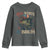Retro Red White And Bruh Fishing Youth Sweatshirt Funny Patriotic Bass 4th Of July