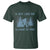 Funny Bigfoot Sasquatch T Shirt A Guy Like Me Is Hard To Find Forest Silhouette - Wonder Print Shop